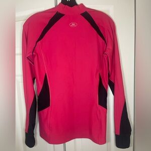 Under Armour HeatGear long-sleeve athletic shirt.